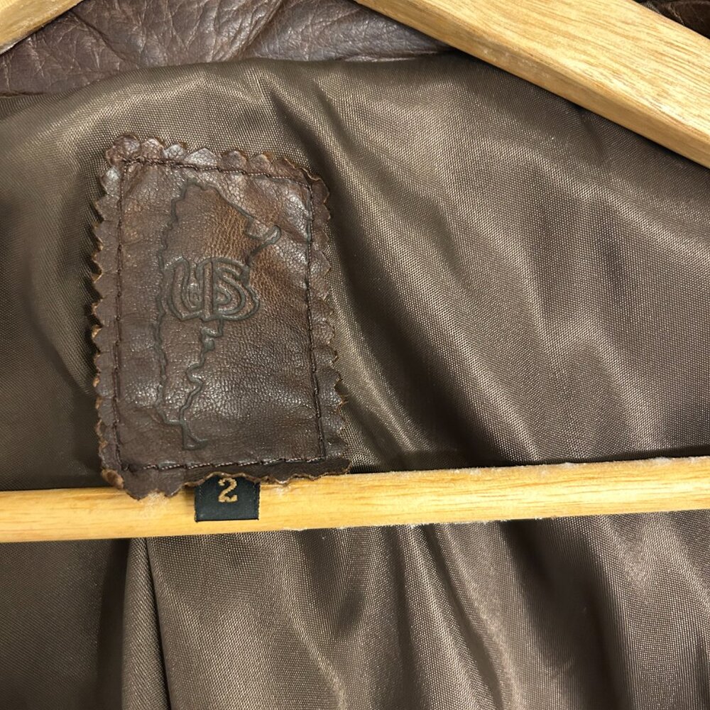 Leather Look Jacket. - image 4